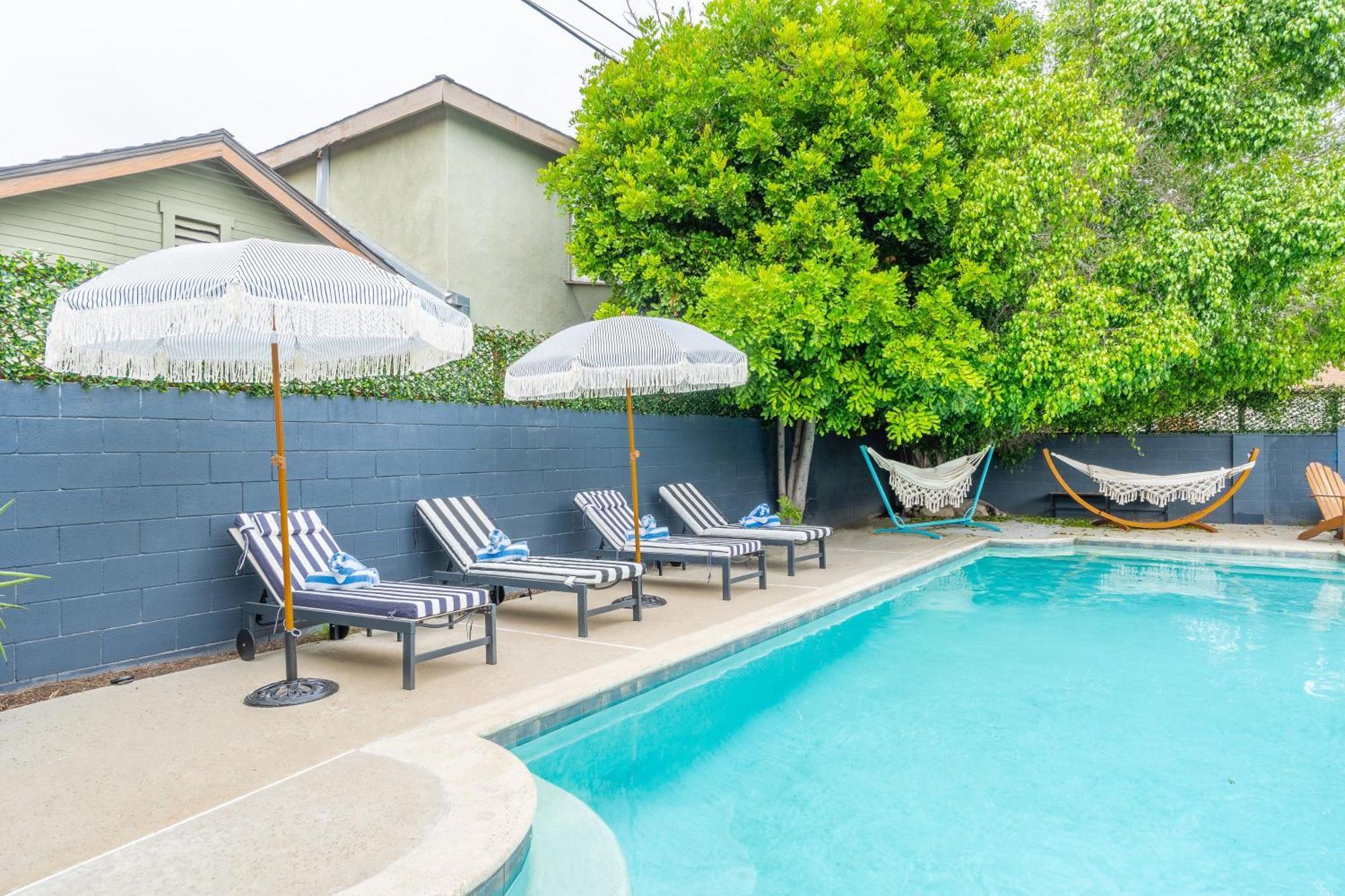 Angel&rose Universal Hollywood Heated Pool House King Bed Vakantiehuis Los Angeles